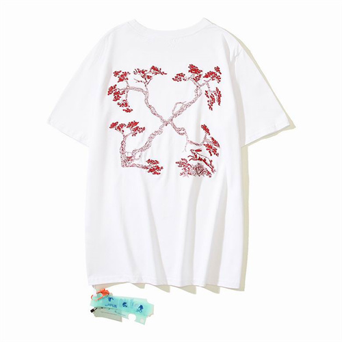 Off White Round neck T-shirt-M-0074
