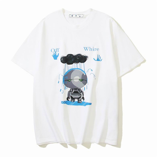 Off White Round neck T-shirt-M-0008