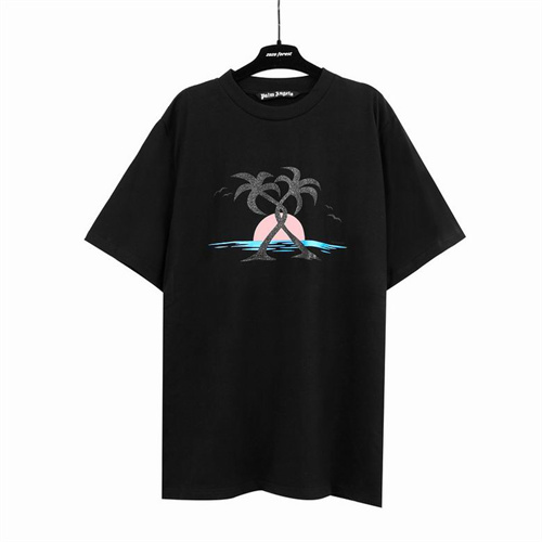 Palm Angels Round neck T-shirt-057
