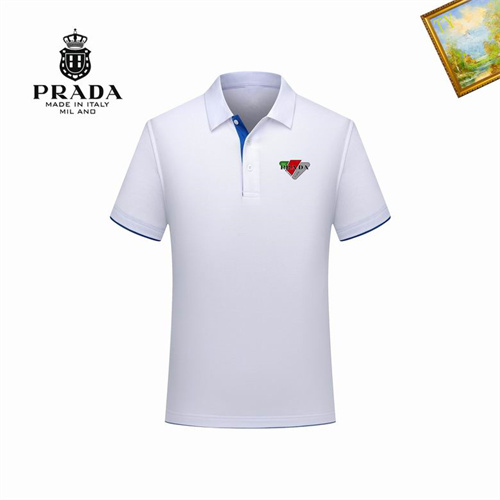 Prada Lapel T-shirts-M-029