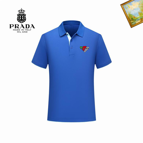 Prada Lapel T-shirts-M-030