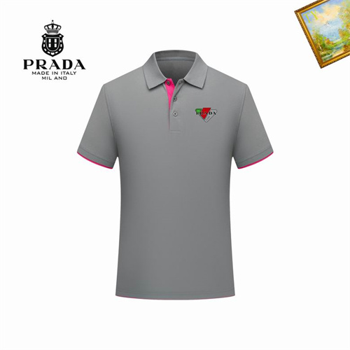 Prada Lapel T-shirts-M-033