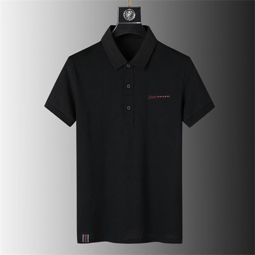 Prada Lapel T-shirts-M-010