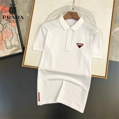 Prada Lapel T-shirts-M-002