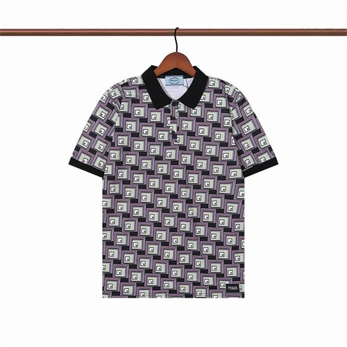 Prada Lapel T-shirts-M-042