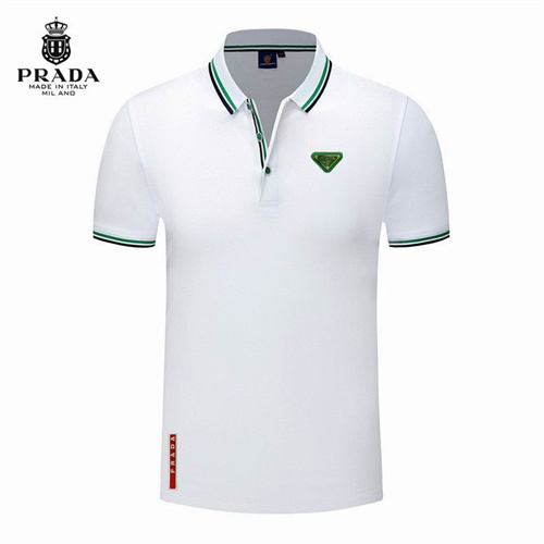 Prada Lapel T-shirts-M-049