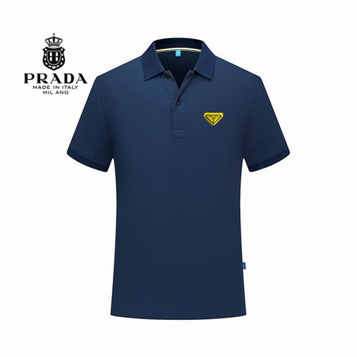 Prada Lapel T-shirts-M-067