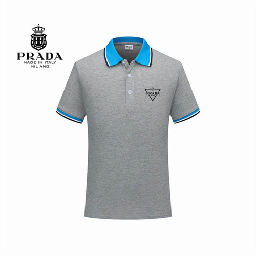 Prada Lapel T-shirts-M-071