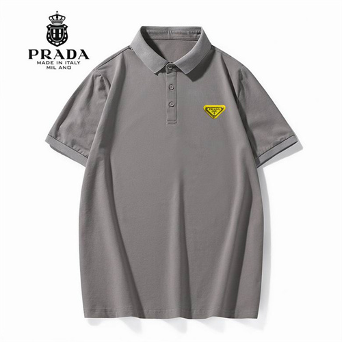 Prada Lapel T-shirts-M-080