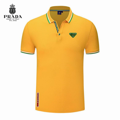 Prada Lapel T-shirts-M-055