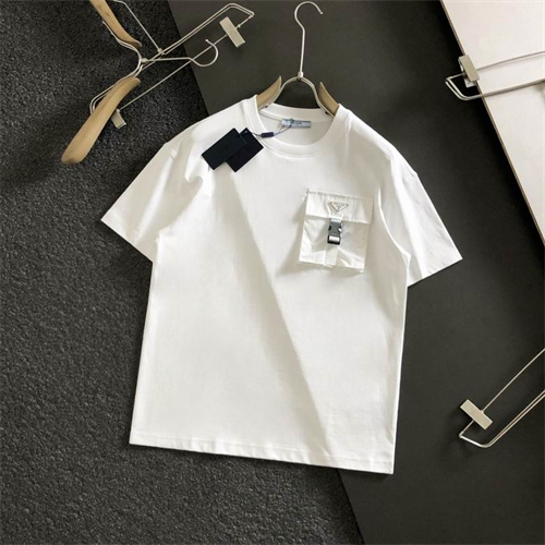 Prada Round neck T-shirt-M-232