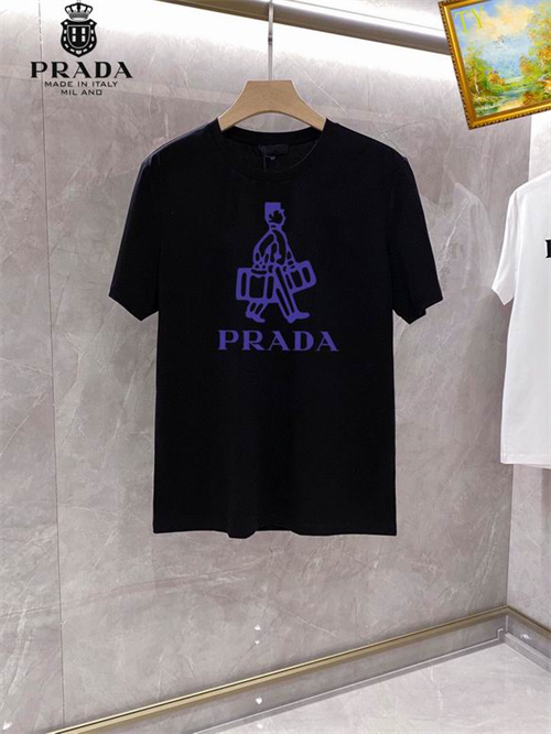 Prada Round neck T-shirt-M-145