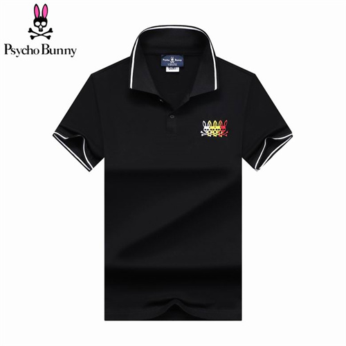 Psycho Bunny Lapel T-shirts-M-013