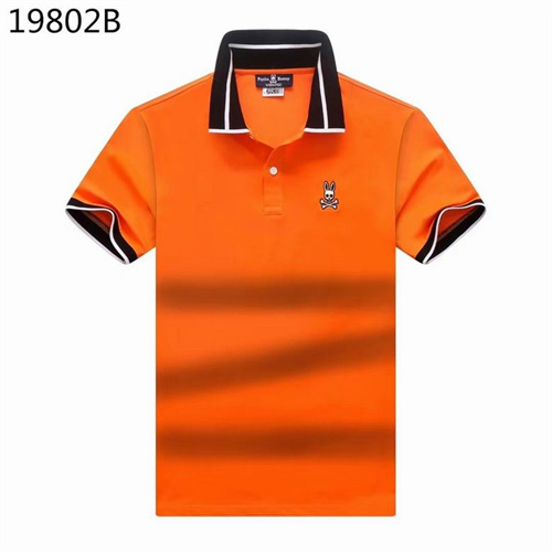 Psycho Bunny Lapel T-shirts-M-031