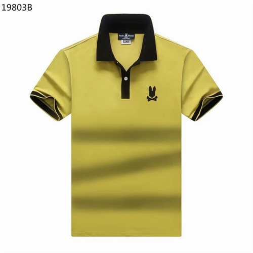 Psycho Bunny Lapel T-shirts-M-034