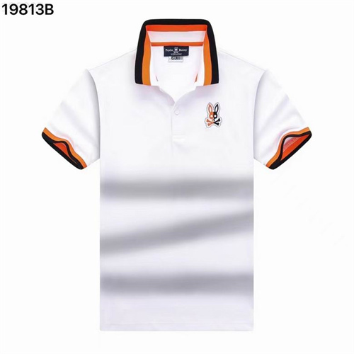 Psycho Bunny Lapel T-shirts-M-076