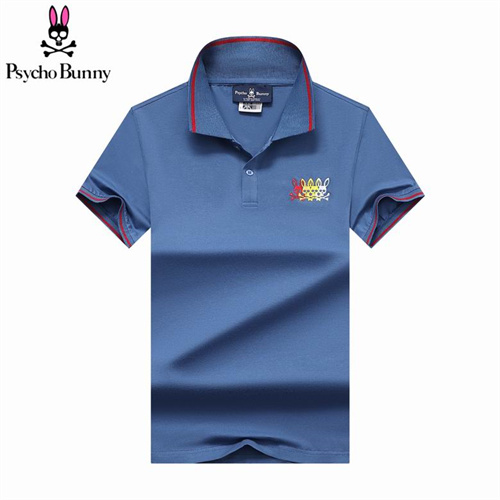 Psycho Bunny Lapel T-shirts-M-012