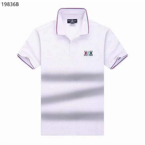 Psycho Bunny Lapel T-shirts-M-095