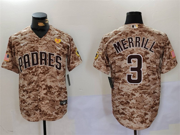 San Diego Padres Majestic Jerseys-0488
