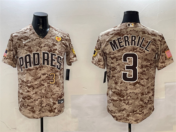 San Diego Padres Majestic Jerseys-0596