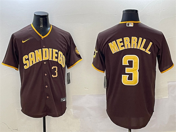San Diego Padres Majestic Jerseys-0685