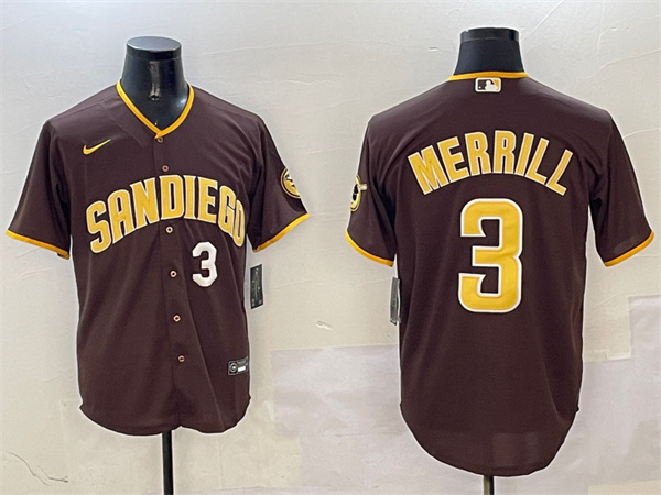 San Diego Padres Majestic Jerseys-0687