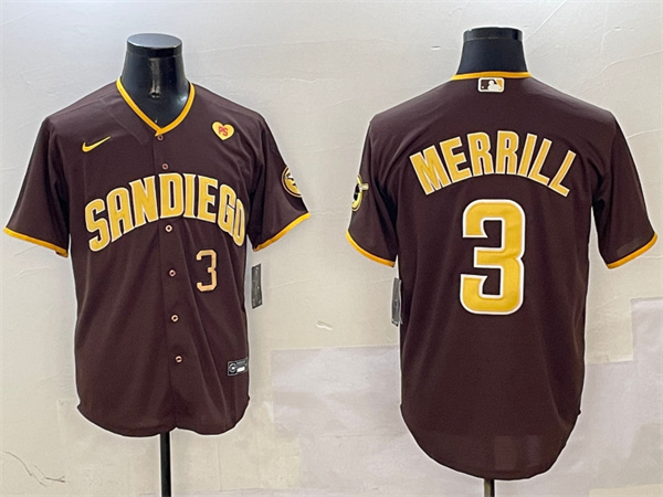 San Diego Padres Majestic Jerseys-0692