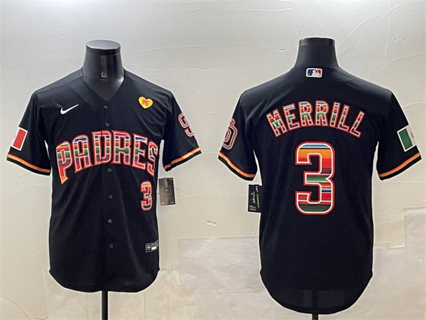 San Diego Padres Majestic Jerseys-0701
