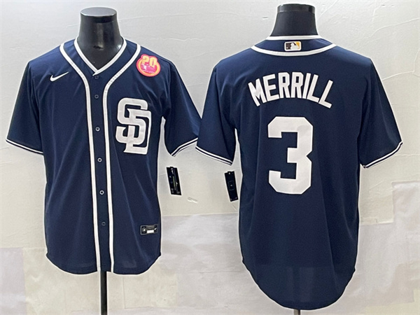 San Diego Padres Majestic Jerseys-0788