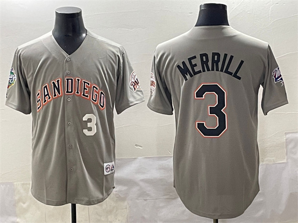 San Diego Padres Majestic Jerseys-0802