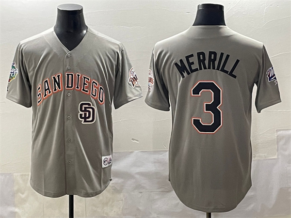 San Diego Padres Majestic Jerseys-0814