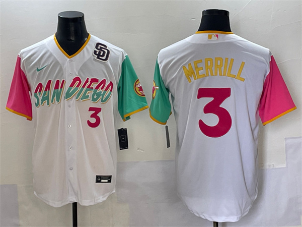 San Diego Padres Majestic Jerseys-0939