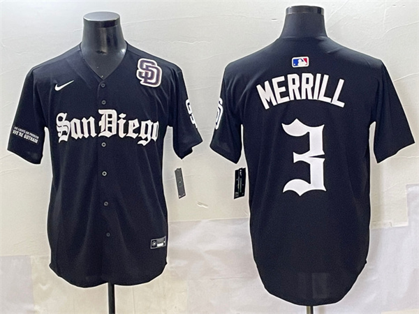 San Diego Padres Majestic Jerseys-0957