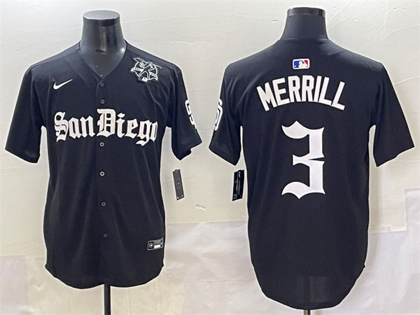 San Diego Padres Majestic Jerseys-0962