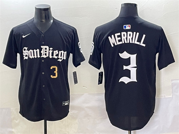 San Diego Padres Majestic Jerseys-0968