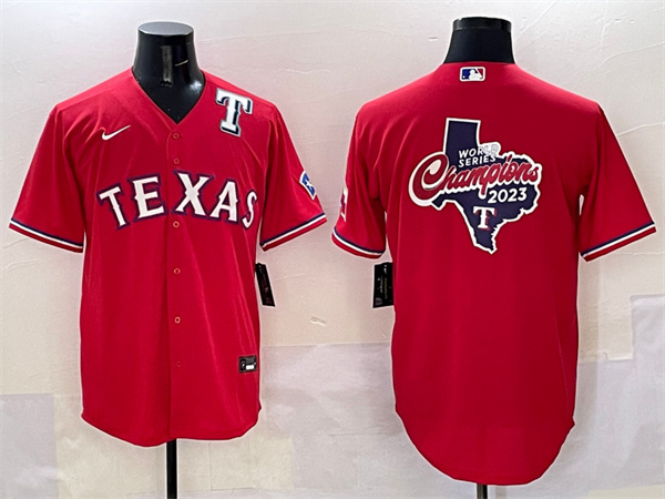 Texas Rangers Majestic Jerseys-0337
