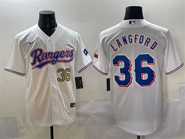 Texas Rangers Majestic Jerseys-0381