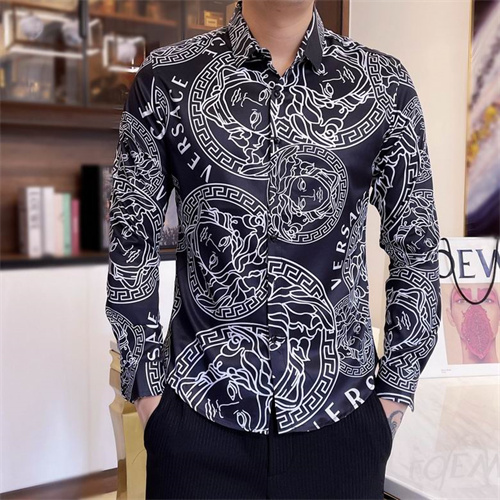 Versace long shirt-M-040