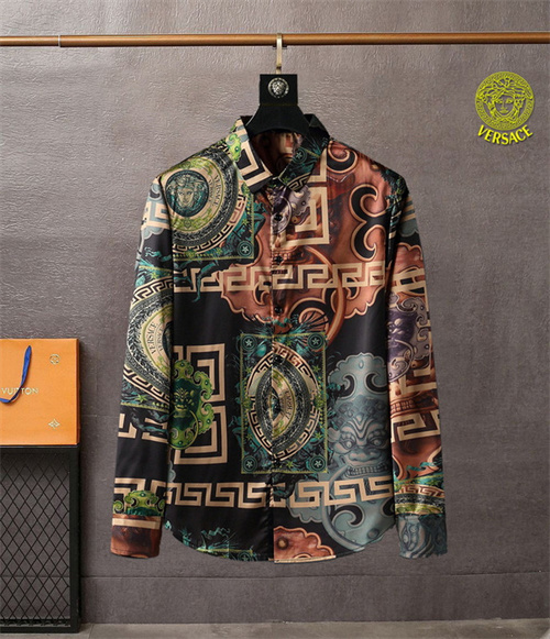 Versace long shirt-M-104