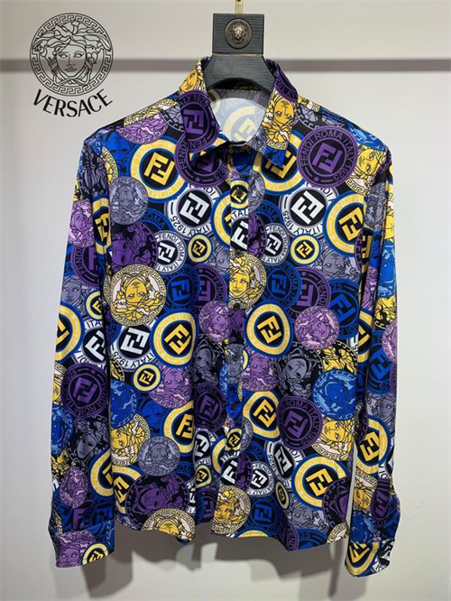 Versace long shirt-M-007