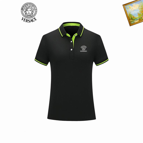 Versace Lapel T-shirts-M-007