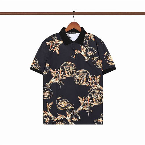 Versace Lapel T-shirts-M-037