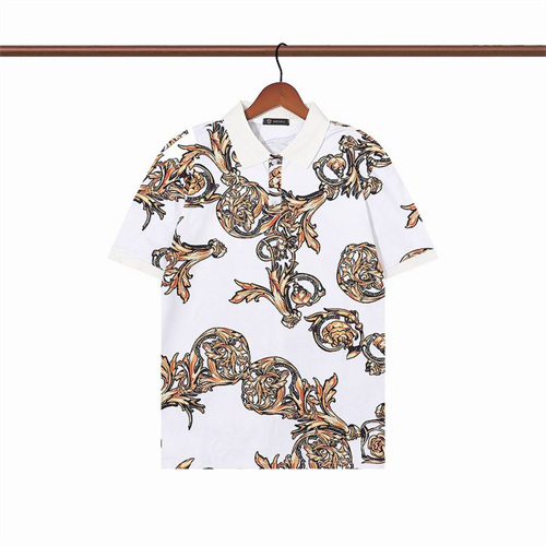 Versace Lapel T-shirts-M-038