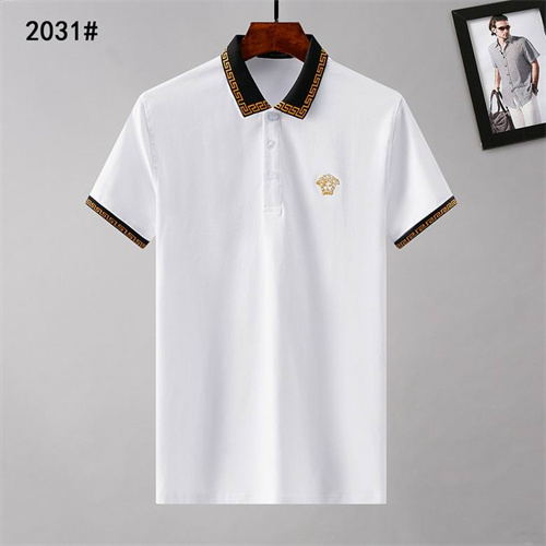 Versace Lapel T-shirts-M-081