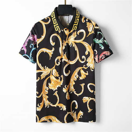 Versace Lapel T-shirts-M-111