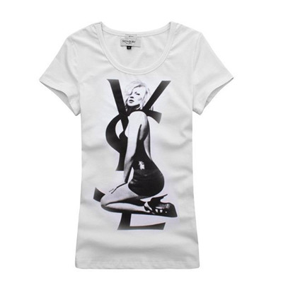 Ysl Round neck T-shirt-W-002