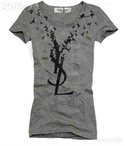 Ysl Round neck T-shirt-W-007