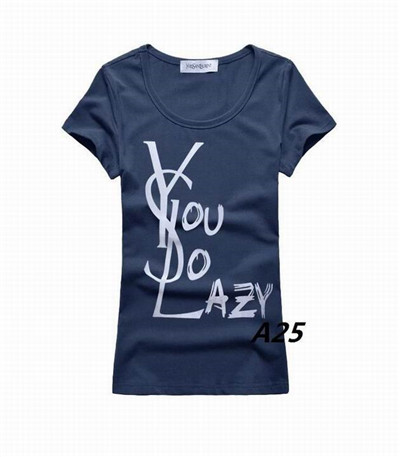 Ysl Round neck T-shirt-W-019
