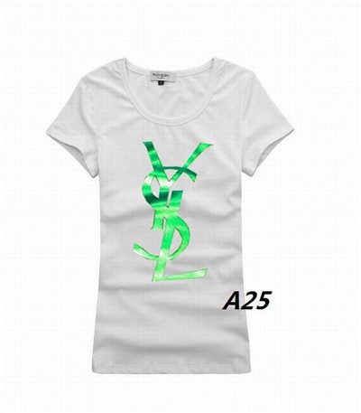 Ysl Round neck T-shirt-W-034