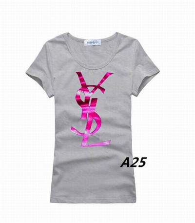 Ysl Round neck T-shirt-W-055